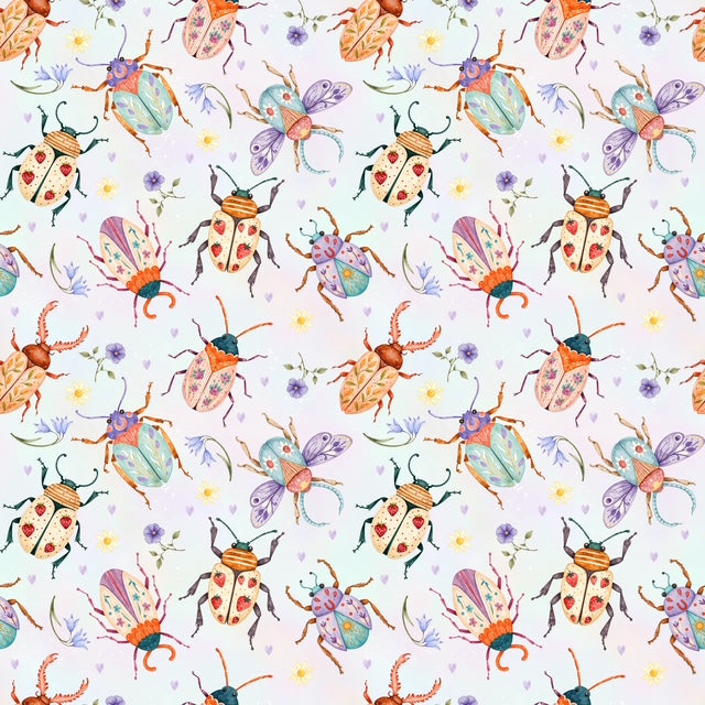 Pastel Bug Parade